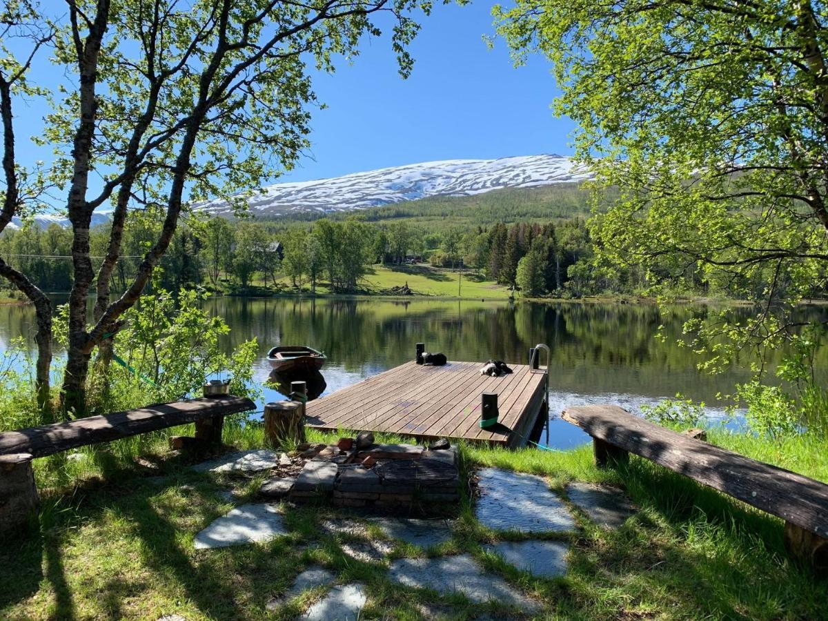 100 Years Old Norwegian Log House in Tromsø Villa Eksteriør bilde