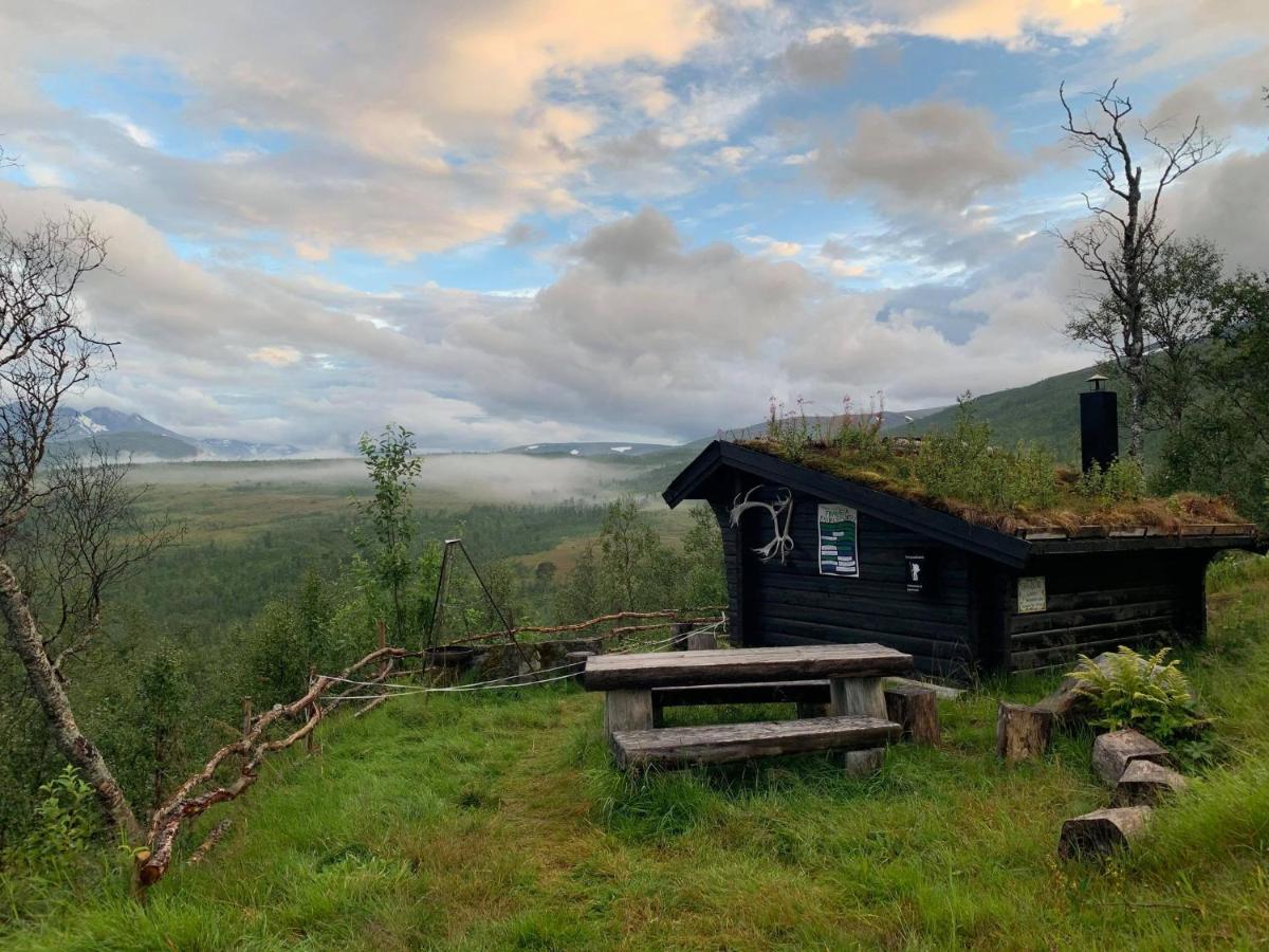 100 Years Old Norwegian Log House in Tromsø Villa Eksteriør bilde