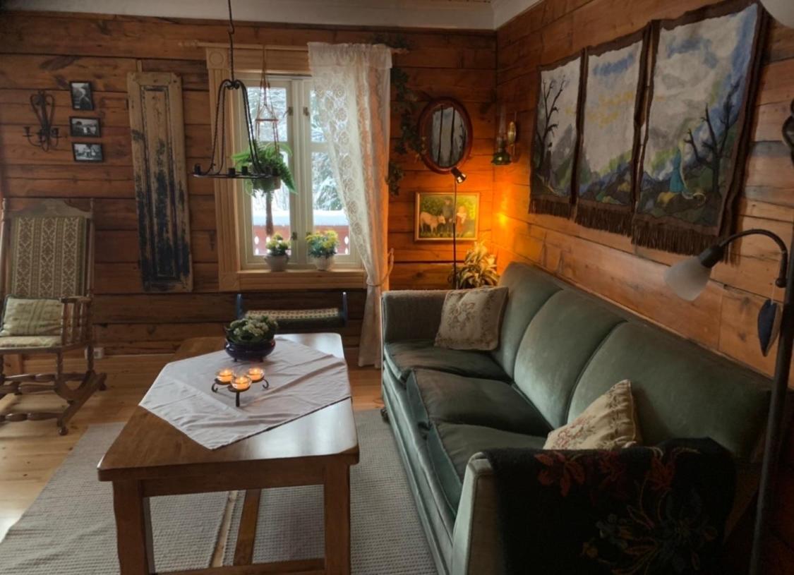 100 Years Old Norwegian Log House in Tromsø Villa Eksteriør bilde